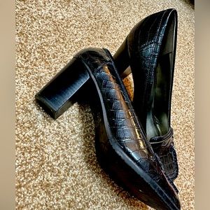 Dark Navy Dress Shoes